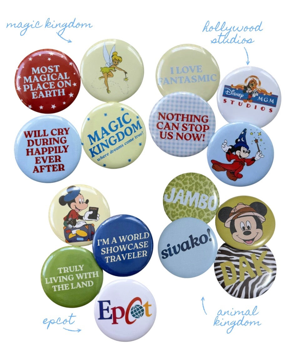 Four Park 2.25" Button Pack